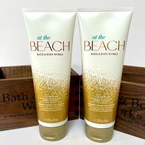 Bath & Body Works At The Beach Body Cream x 2 NEW!